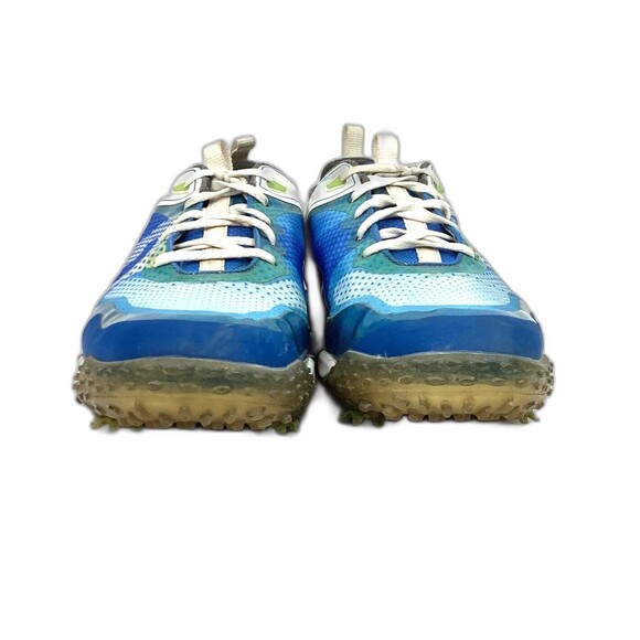 Footjoy Flex-Zone Freestyle-Men's 11(M) Blue & White Soft Spike Golf Shoe- 57340 - Picture 2 of 9